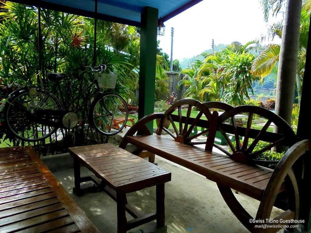 Swiss Ticino Guesthouse & Restaurant Mae Wang Esterno foto